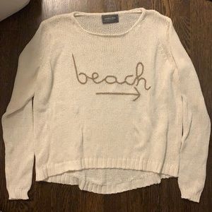 wooden ships beach sweater